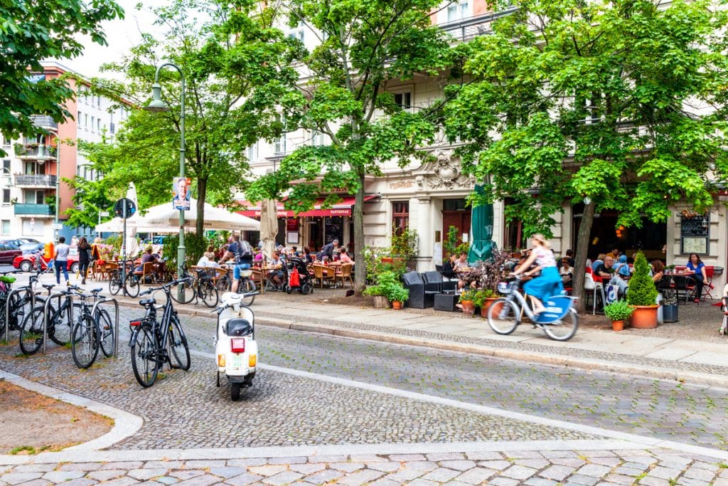 Prenzlauer Berg is the most cool area to live in the capital of Germany