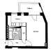 Sold! 1 room apartment in Helmholtzkiez- Prenzlauer Berg - Grundriss